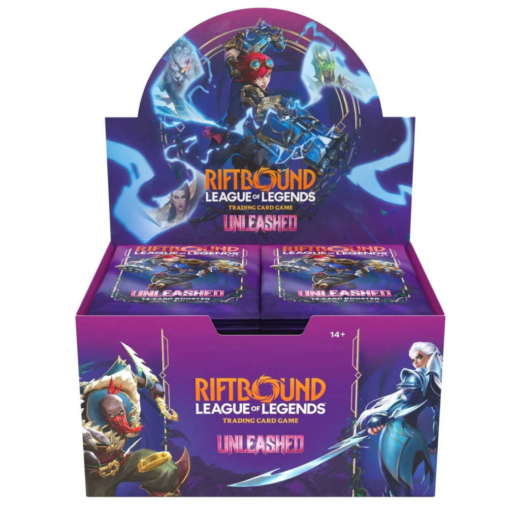 Riftbound: League of Legends Trading Card Game - Unleashed Booster Display