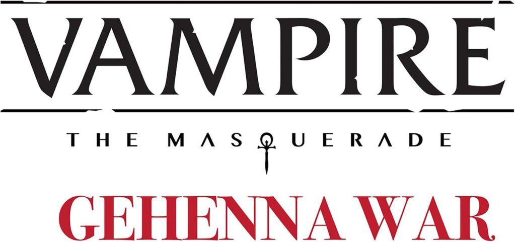 Vampire The Masquerade RPG: 5th Edition Gehenna War | Role Playing Game
