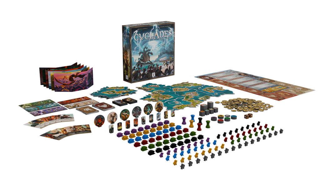 Cyclades: Legendary Edition | Board game