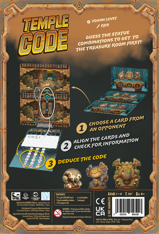 Temple Code | Board Game