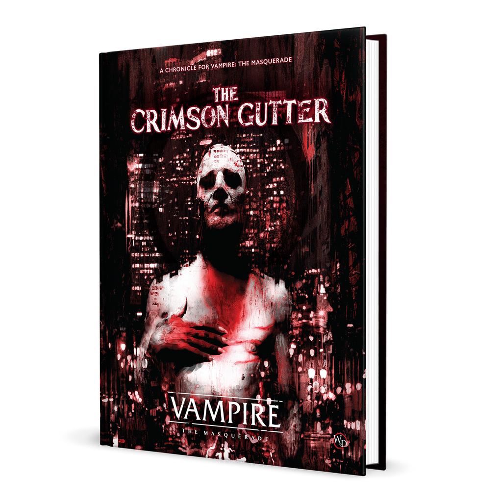 Vampire The Masquerade RPG: 5th Edition The Crimson Gutter Chronicle Book | Role Playing Game