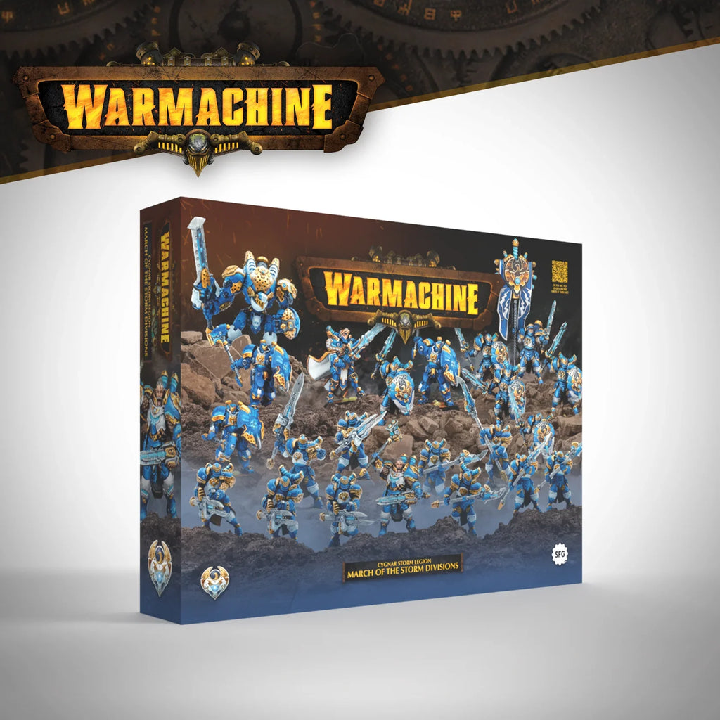 *Pre-Order* Warmachine: Cygnar Storm Legion Army Box - March of the Storm Divisions