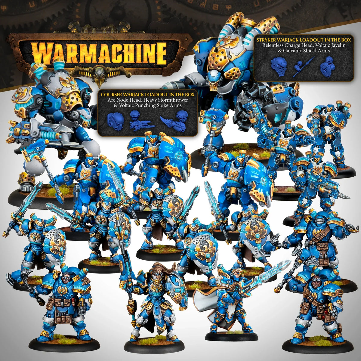 *Pre-Order* Warmachine: Cygnar Storm Legion Army Box - The Breaking Storm