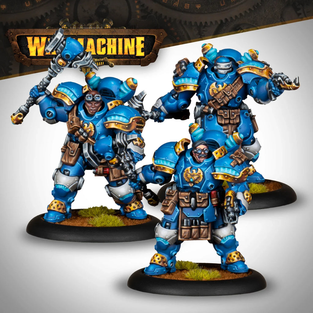 *Pre-Order* Warmachine: Cygnar Storm Legion Command Set - Full Throttle