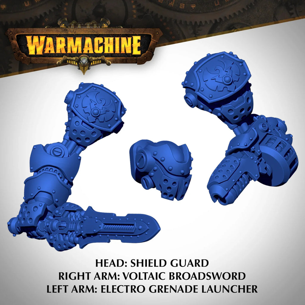 *Pre-Order* Warmachine: Cygnar Storm Legion Command Set - Full Throttle