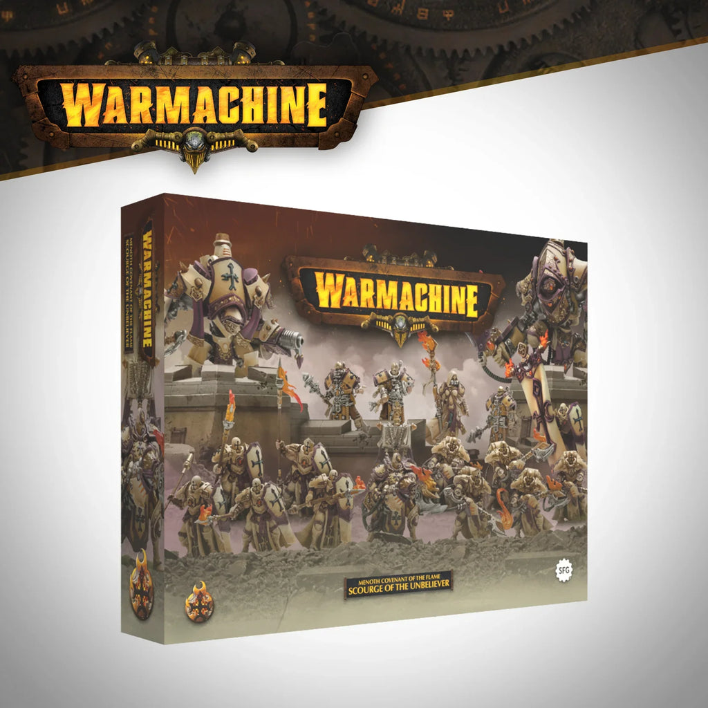 *Pre-Order* Warmachine: Protectorate of Menoth Covenant of the Flame - Scourge of the Unbeliever
