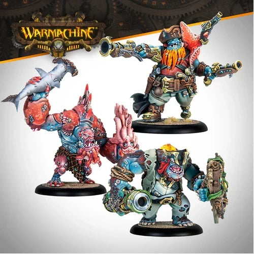 Warmachine - Southern Kriels Brineblood Marauders Battlegroup Box