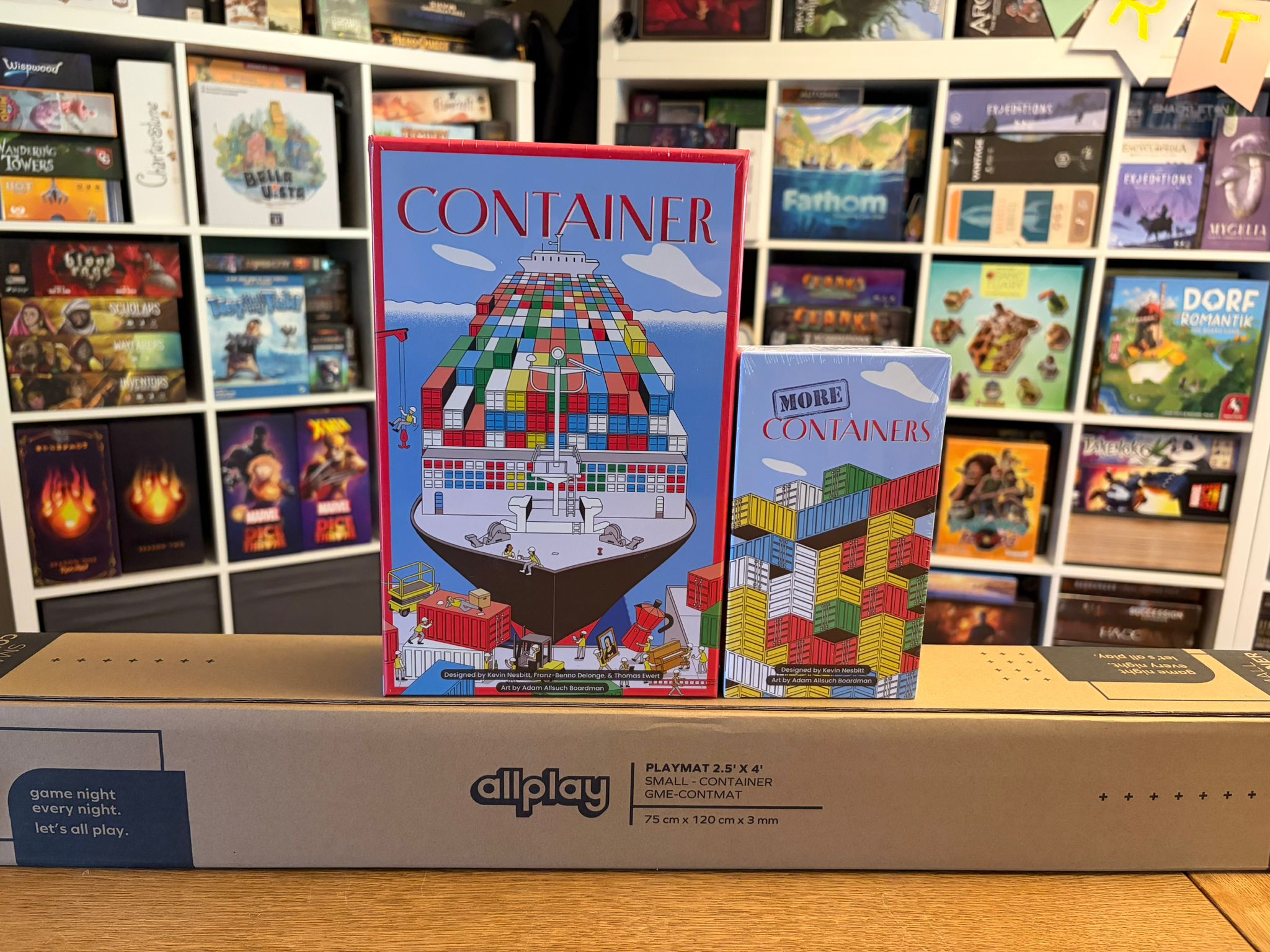 Container Bundle - Includes Playmat and More Containers expansion