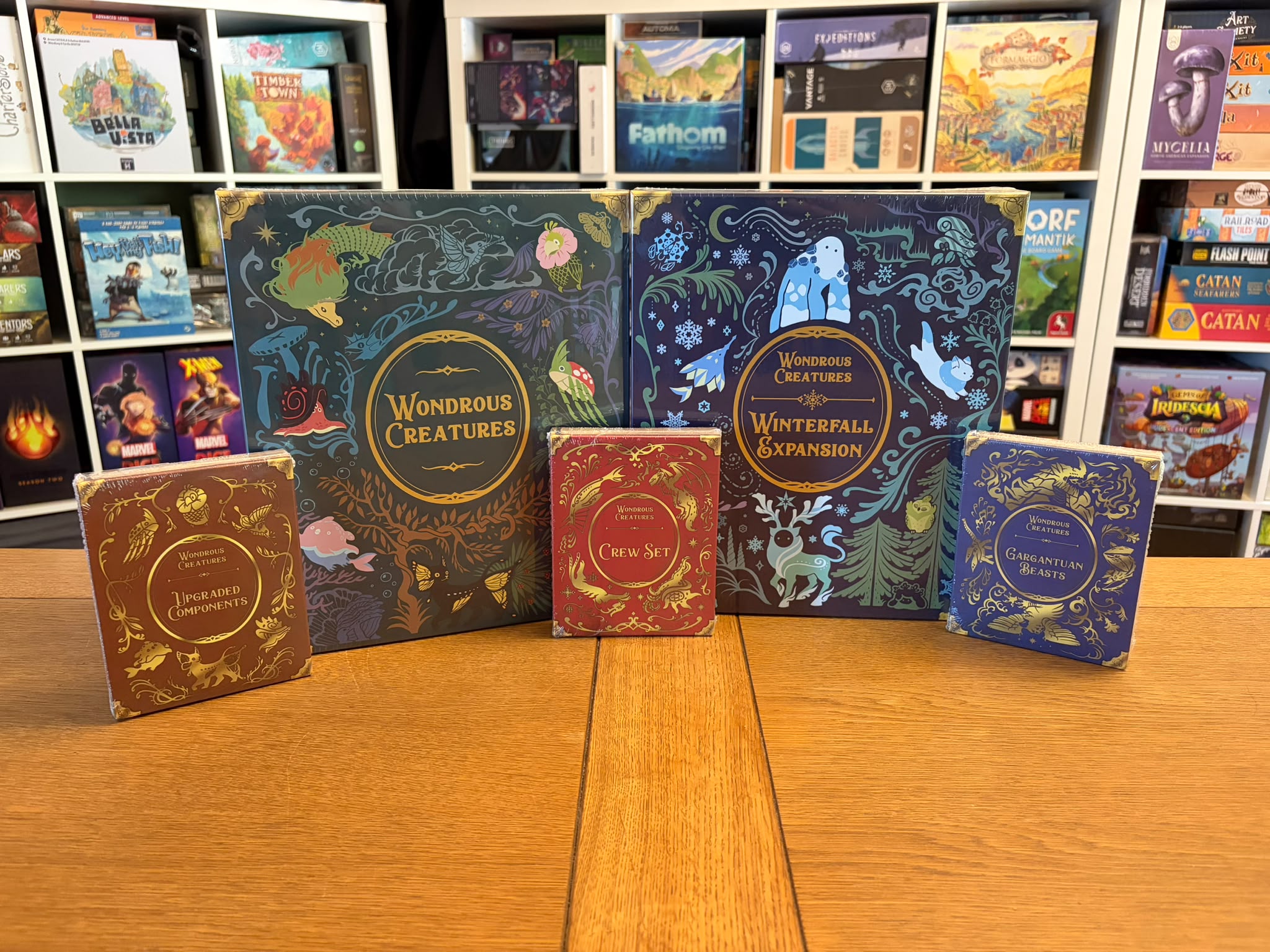 Wondrous Creatures Bundle - Includes Crew Set, Gargantuan Beasts, Winterfall and Upgraded Components