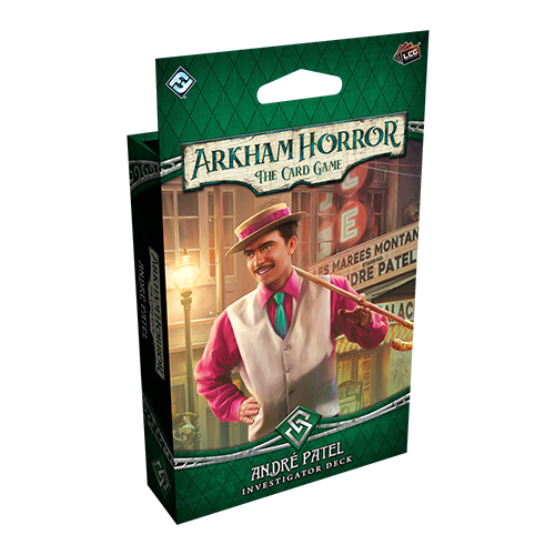 *pre order* Arkham Horror: The Card Game - Andre Patel Investigator Deck