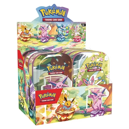 Pokemon - Scarlet & Violet - Prismatic Evolutions Mini Tin Bundle (Set of 8)