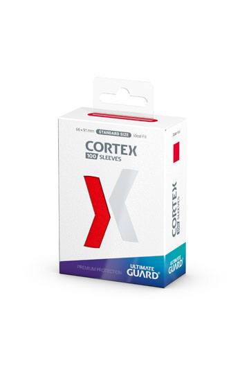 Ultimate Guard Cortex Sleeves Standard Size (100) - Red