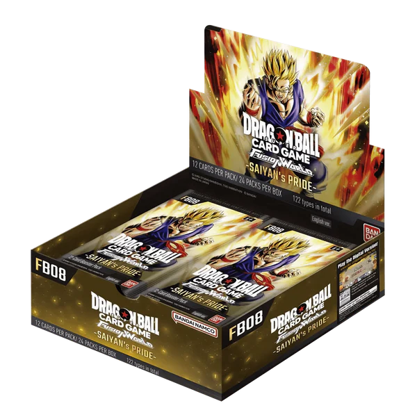 Dragon Ball Super CG Fusion World - Saiyan's Pride (FB08) - Booster Box (24x Packs)
