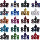 D&D Premium Dice Set and Chest Dungeons and Dragons / DND Rpg Dice 7 Dice and Storage for Avid Gamers
