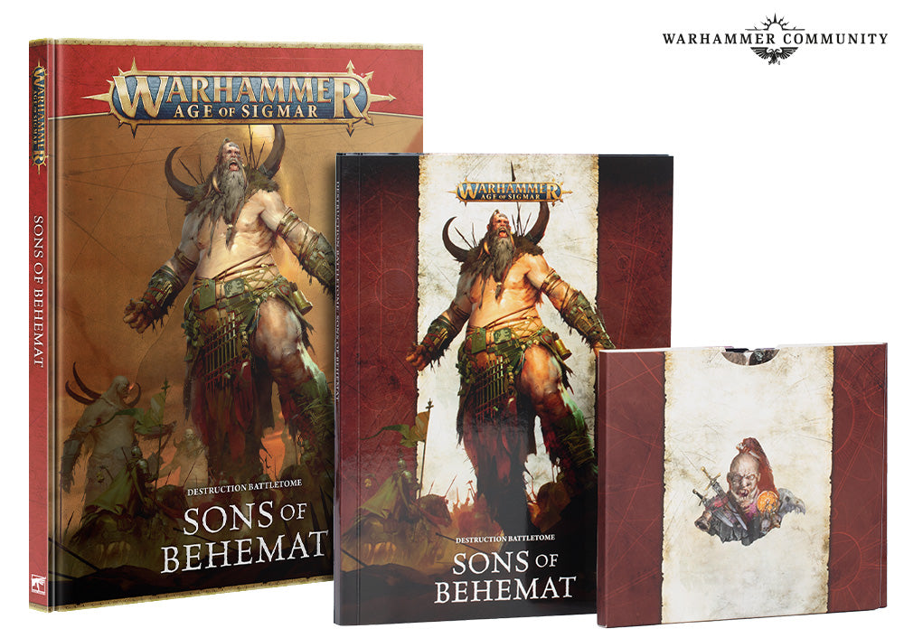 *pre order* Warhammer Age of Sigmar – Destruction Battletome: Sons of Behemat