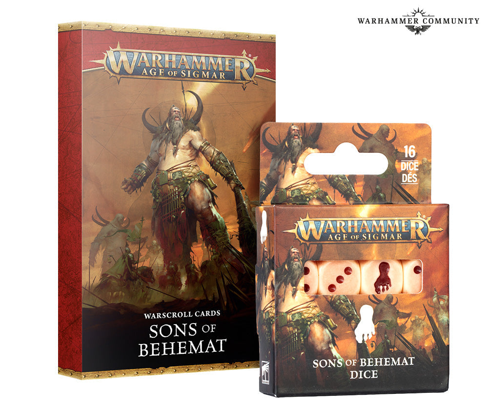 *pre order* Warhammer Age of Sigmar – Sons of Behemat Dice