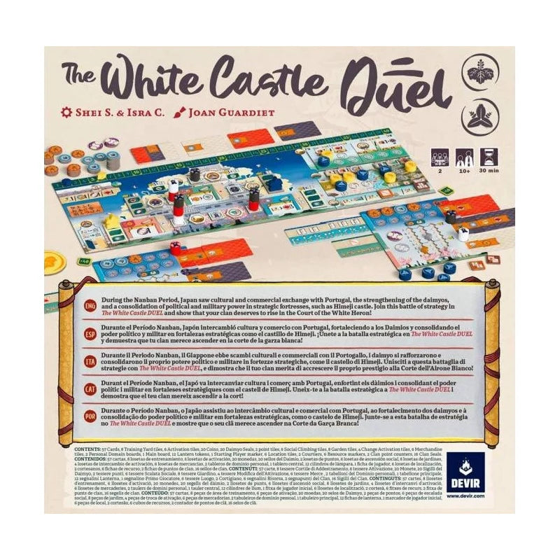 The White Castle Duel | Board Game