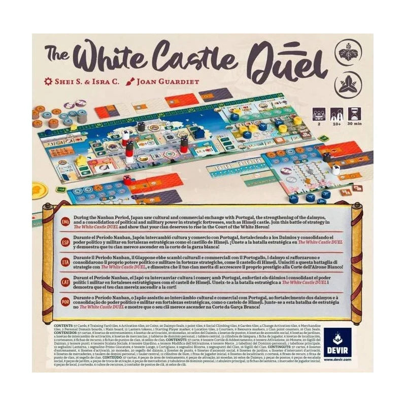 The White Castle Duel | Board Game
