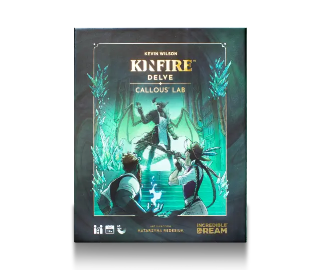 Kinfire Delve: A Callous Lab | Card Game